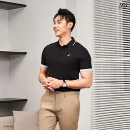 Thumbnail Áo polo nam sang trọng, thanh lịch 360 Boutique thun phông có cổ trẻ trung POHOL602 4