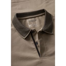 Thumbnail Áo Polo nam STRIPED COLLAR LEEVUS phối sọc cổ, 3 màu lựa chọn, vải CVC cá sấu, form regular APL320 4