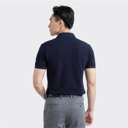 Thumbnail Áo polo nam tay ngắn ARISTINO xanh tím than phối trắng sang trọng APS135S3 3