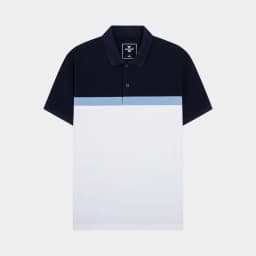 Thumbnail Áo polo nam tay ngắn ARISTINO xanh tím than phối trắng sang trọng APS135S3 4
