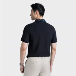 Thumbnail Áo polo nam tay ngắn ARISTINO màu đen thời thượng APS116AZ 2