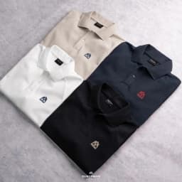 Thumbnail Áo Polo Nam Tay Raglan Dustyman, Vải Double Face Thoáng Mát, Chống Nhăn, Mềm Mại, Co Dãn Tốt 3