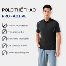 Thumbnail Áo Polo Nam Thể Thao 5S FASHION Mát Lạnh Thoáng Khí, Thiết Kế Can Phối Khỏe Khoắn (01-APC25035) 1