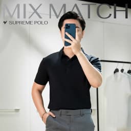 Thumbnail Áo polo nam thể thao TORANO SUPREME POLO ngắn tay form chuẩn phong cách nam tính GSTP044 1