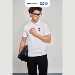Thumbnail Áo Polo nam thêu họa tiết dáng Slim Fit Metagent MS 57E3777 1