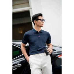 Thumbnail Áo polo nam TORANO CANNES POLO trơn logo ngực, Chống Nhăn, Thoáng Khí, Thiết Kế Trẻ Trung GSTP066 2