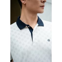 Thumbnail Áo polo nam TORANO MONOGRAM POLO in tràn họa tiết, chất thoáng khí, thoải mái, thanh lịch, sang trọng GSTP051 3