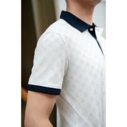 Thumbnail Áo polo nam TORANO MONOGRAM POLO in tràn họa tiết, chất thoáng khí, thoải mái, thanh lịch, sang trọng GSTP051 4