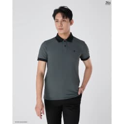 Thumbnail Áo polo nam trơn cổ bẻ phối màu trẻ trung năng động thương hiệu 360 Boutique chất liệu cao cấp co giãn - POHTK510 4