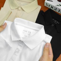 Thumbnail Áo Polo Nam Trơn POLYS Fullbox Form Regular, Vải TC Synex Thoáng Khí Co giãn 4 Chiều POLO ELITE 2