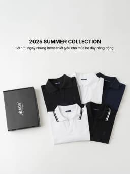 Thumbnail Áo polo nam VIGO cổ V tinh tế vải Cá Sấu Cotton 280gsm Thương Hiệu JBAGY - JP0102 4