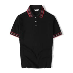 Thumbnail Áo polo nam VISTRA vải thun gân RIB dày dặn, co dãn tốt, đứng form, che khuyết điểm - HUSSIO 4