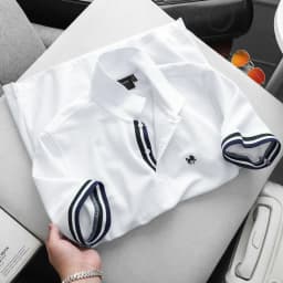 Thumbnail Áo Polo Nam White The Horse Label, Chất Vải Cotton Thoải Mái, PL0148, SOMEHOW 4