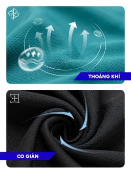 Thumbnail Áo polo nam Yody sport áo thun có cổ áo thể thao, tay raglan, vải xốp nhẹ, thấm hút mồ hôi SAM7138 3