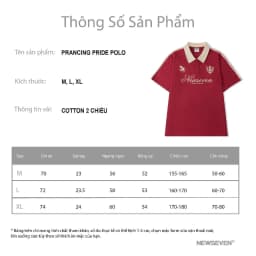 Thumbnail Áo Polo Newseven Cộc Tay Kẻ Sọc Prancing Pride Polo PL.370 1