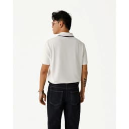 Thumbnail Áo Polo Ngắn Tay Vải S.Café Phối Cổ Form Fitted - Routine 10S25POL004 3