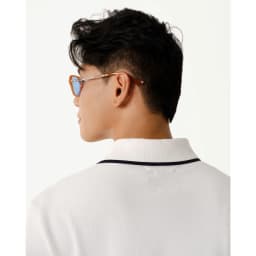 Thumbnail Áo Polo Ngắn Tay Vải S.Café Phối Cổ Form Fitted - Routine 10S25POL004 4
