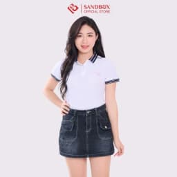 Thumbnail Áo Polo nữ SANDBOX Chất AiryCool Cao cấp, cổ bẻ phối màu thời trang, dáng ôm nhẹ, thoải mái APC24005 1