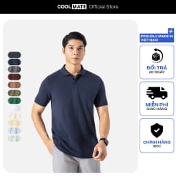 Thumbnail Áo Polo Pique Basic Cotton 100% Ready To Wear Coolmate 1