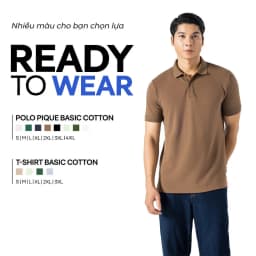 Thumbnail Áo Polo Pique Basic Cotton 100% Ready To Wear Coolmate 2