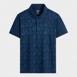 Thumbnail Áo polo tay ngắn nam INSIDEMEN thiết kế basic cùng họa tiết chữ độc đáo IPS001AZ 2