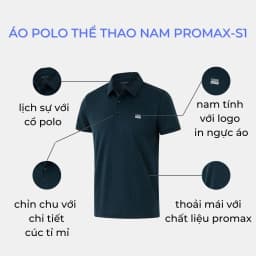 Thumbnail Áo Polo thể thao nam ProMax S1 Logo Coolmate 2