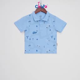 Thumbnail Áo Polo trẻ em Chippo chất liệu Cotton mềm mịn thoáng mát cho bé từ 2 đến 6 tuổi (10-22Kg) 1
