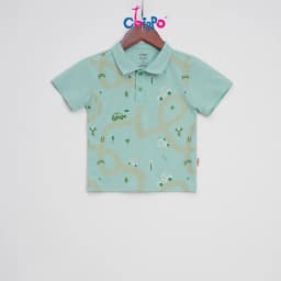 Thumbnail Áo Polo trẻ em Chippo chất liệu Cotton mềm mịn thoáng mát cho bé từ 2 đến 6 tuổi (10-22Kg) 2