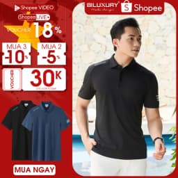Thumbnail Áo Polo Vải Recycle 8APCT443 Biluxury Bền Màu, Dễ Làm Sạch, Chống Nhăn 1
