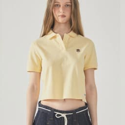 Thumbnail Áo Polo WHO.A.U Steve Crop Collar T-Shirt_WHHAF2411F 1