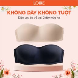 Thumbnail Áo Quây Cup Ngang Viền Silicon Chống Tụt Loire BRQ02 1