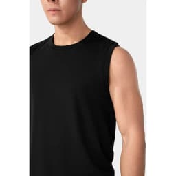 Thumbnail Áo Sát Nách Nam Cotton 5S FASHION, Thiết Kế Trơn Kiểu Dáng Thể Thao, Khỏe Khoắn (ASN25005) 3