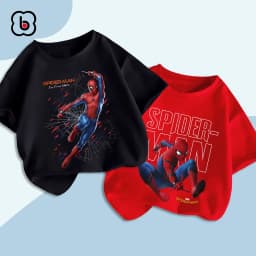 Thumbnail Áo siêu nhân bé trai BabyloveGO áo thun bé trai in hình người nhện Spider Men 2