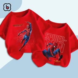 Thumbnail Áo siêu nhân bé trai BabyloveGO áo thun bé trai in hình người nhện Spider Men 3