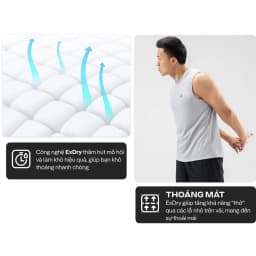Thumbnail Áo Sleeveless tanktop thể thao Active Essentials thấm hút nhanh khô Coolmate 2