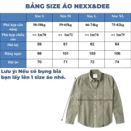 Thumbnail Áo sơ mi caro nam Nexx&Dee tay dài kẻ sọc vải oxford lưới thoáng mát công sở NS03 2