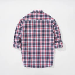 Thumbnail Áo sơ mi caro nam tay dài kẻ sọc vải Oxford công sở denim Nexx&Dee SM10 3