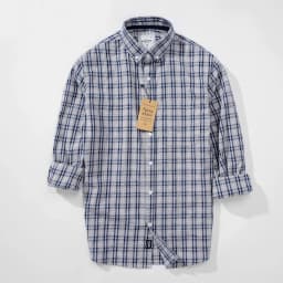 Thumbnail Áo sơ mi caro nam tay dài kẻ sọc vải Oxford công sở denim Nexx&Dee SM09 3