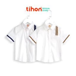 Thumbnail Áo sơ mi cho bé trai TIHON cao cấp phong cách Hàn Quốc siêu xinh chất liệu thoáng mát ASM0750664 1