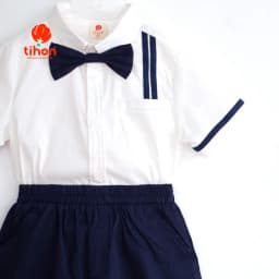 Thumbnail Áo sơ mi cho bé trai TIHON cao cấp phong cách Hàn Quốc siêu xinh chất liệu thoáng mát ASM0750664 3