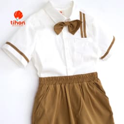 Thumbnail Áo sơ mi cho bé trai TIHON cao cấp phong cách Hàn Quốc siêu xinh chất liệu thoáng mát ASM0750664 4