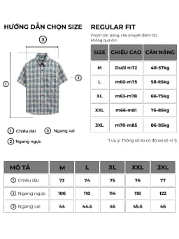 Thumbnail Áo Sơ Mi cổ Đức nam kẻ Mild MK CLEVER Chất Đũi thô mềm mịn, thoáng mát, chống nhăn, form rộng hằng ngày 2