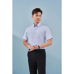 Thumbnail Áo Sơ Mi Cộc Tay 8SMCB400 Biluxury Form Casual Thoải Mái Kháng Khuẩn Bền Màu 4