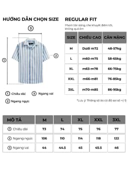 Thumbnail Áo Sơ Mi Cuban nam kẻ sọc Lester MK CLEVER Chất Đũi thô mềm , thoáng mát, chống nhăn, form rộng hằng ngày 2