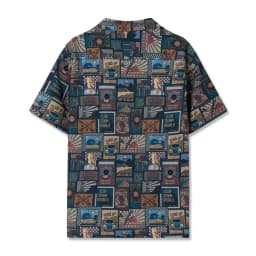 Thumbnail Áo Sơ Mi Cuban Twill Nam Tay Ngắn Họa Tiết In Nomanic Dreams Form Relaxed SMID0269 3