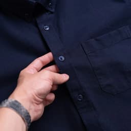 Thumbnail Áo sơ mi dài tay nam Phan Nguyễn, chất liệu cotton mềm, mát, thấm hút tốt, form regular fit SMD.1371 4