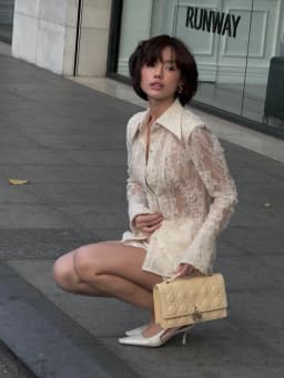 Thumbnail Áo sơ mi Grace Lace Shirt HUONG BOUTIQUE HBSM1126 3