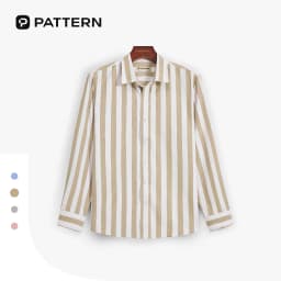 Thumbnail Áo Sơ Mi Kẻ Sọc Dài Tay Light Cotton Shirt PATTERN PA057 2
