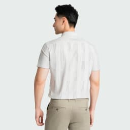 Thumbnail Áo Sơ mi kẻ sọc Nam Aristino Insidemen ISS009AZ dáng Comfort fit ôm vừa không túi ngực trẻ trung 3