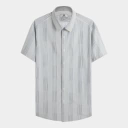 Thumbnail Áo Sơ mi kẻ sọc Nam Aristino Insidemen ISS009AZ dáng Comfort fit ôm vừa không túi ngực trẻ trung 4